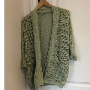Urban Outiftters, ecote cardigan XS, mint green